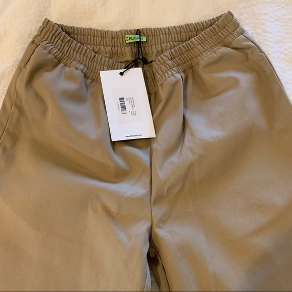 GAUGE81 Durban Wide Leg Pants Trousers Cotton Blend in Camel Color NWT - Picture 6 of 15